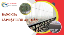 Bảng giá lắp lưới an toàn ban công
