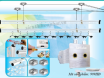 Giàn phơi đồ thông minh 999 gian-phoi-quan-ao-gan-tran-999hd-gia-re-tai-ha-noi-thiet-ke-noi-bat