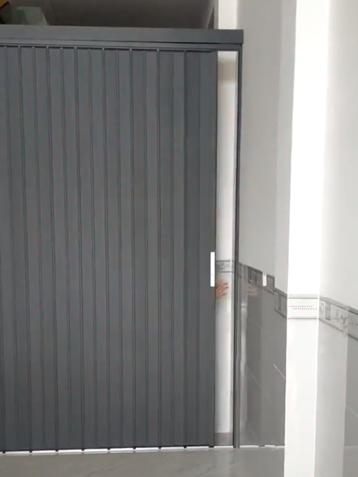 Cửa xếp lá nhôm cao cấp 2