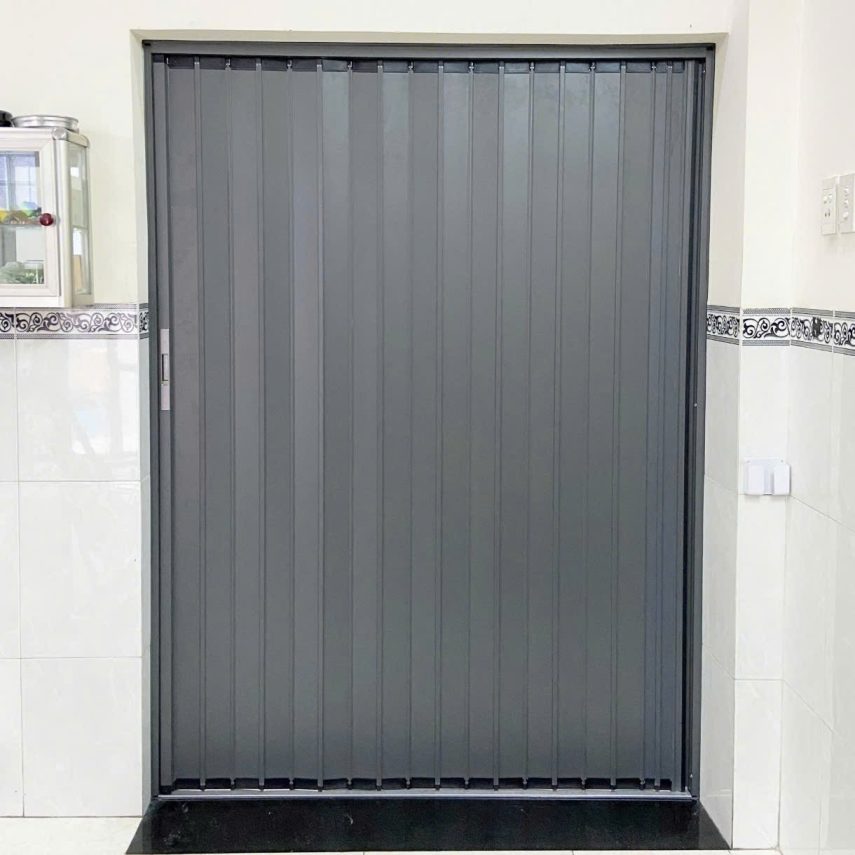 Cửa xếp lá nhôm cao cấp